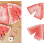 Granny Hexagon Baby Jacket Free Crochet Pattern