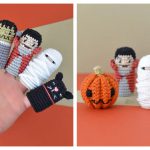 Halloween Finger Puppets Free Crochet Pattern