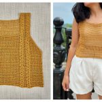 Lacy Tank Top Free Crochet Pattern