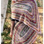 The Canoe Shawl Free Crochet Pattern