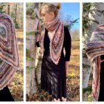 TThe Canoe Shawl Free Crochet Pattern