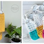 Traveler Water Bottle Holder Free Crochet Pattern