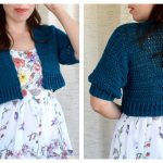 Cropped Cardi Free Crochet Pattern