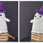 Friendly Halloween Ghost Amigurumi  Free Crochet Pattern
