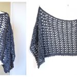 Midnight Mist Wrap Free Crochet Pattern