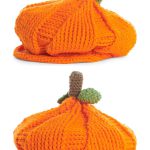 Newsboy Pumpkin Cap Free Crochet Pattern