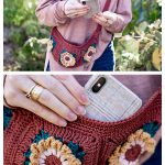 Pamela Granny Square Bum Bag Free Crochet Pattern