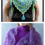 South Bay Shawlette Free Crochet and Video Tutorial