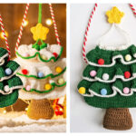 Christmas Tree Bag Free Crochet Pattern