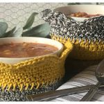 Double Layered Bowl Cozy Free Crochet Pattern