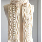 Irish Lines Scarf Free Crochet Pattern