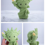 Lady Liberty Amigurumi Free Crochet Pattern