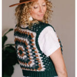 Renewal Granny Square Vest Free Crochet Pattern