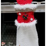 Santa Towel Topper Free Crochet Pattern