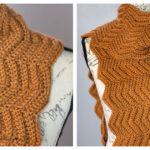Zig Zag Scarf Free Crochet Pattern and Video Tutorial