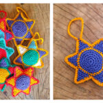 Christmas Tree Stars Free Crochet Pattern