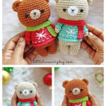 Winter Bear Amigurumi Free Crochet Pattern