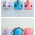 Pocket Dino Amigurumi Free Crochet Pattern