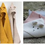 Teddy Hooded Blanket Free Crochet Pattern