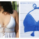 Crop Top Free Crochet Pattern and Video Tutorial