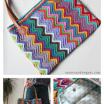 Zigzag Bag Free Crochet Pattern