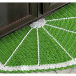 Citrus Dreams Welcome Mat Free Crochet Pattern