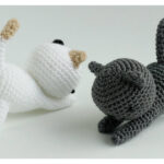 Playing Cats Amigurumi Free Crochet Pattern