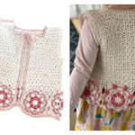 Inger Lise Vest Free Crochet Pattern