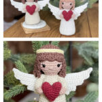 Christmas Angel Ornament Free Crochet Pattern