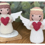 Christmas Angel Ornament Free Crochet Pattern