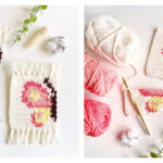 Butterfly Wings Mug Rug Free Crochet Pattern