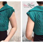 Eternal Cable Crop Top Free Crochet Pattern