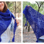 Rosas Shawl Free Crochet Pattern