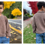 Unisex Sweater All Sizes Free Crochet Pattern