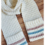 Easy Pocket Scarf Free Crochet Pattern