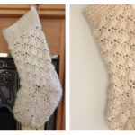 Giant Chunky Christmas Stocking Free Crochet Pattern