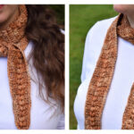 Harvest Neck Scarf Free Crochet Pattern