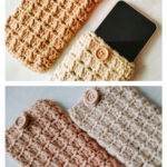 Mobile Phone Pouch Free Crochet Pattern and Video Tutorial