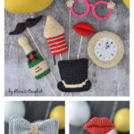 New Years Eve Photo Props Free Crochet Pattern