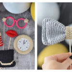 New Years Eve Photo Props Free Crochet Pattern