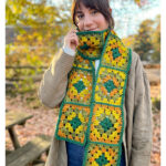 Retro Cardo Scarf Free Crochet Pattern