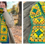 Retro Cardo Scarf Free Crochet Pattern