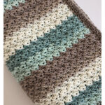 Sand & Sea Throw Free Crochet Pattern