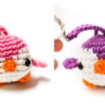 Mini Penguin Amigurumi Keychain Free Crochet Pattern