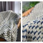 Granny Weave Blanket Free Crochet Pattern and Video Tutorial