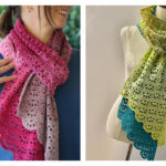 Sunburst Scarf Free Crochet Pattern