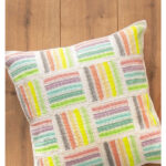 Radiant Stripes Cushion Free Crochet Pattern