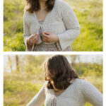 Easy Pretty Bow Cardigan Free Crochet Pattern