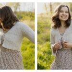 Easy Pretty Bow Cardigan Free Crochet Pattern