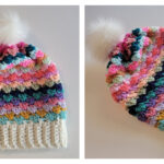 First Crush Slouchy Hat Free Crochet Pattern and Video Tutorial